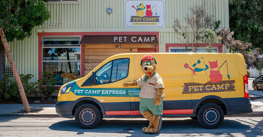 Pet Camp Express Van